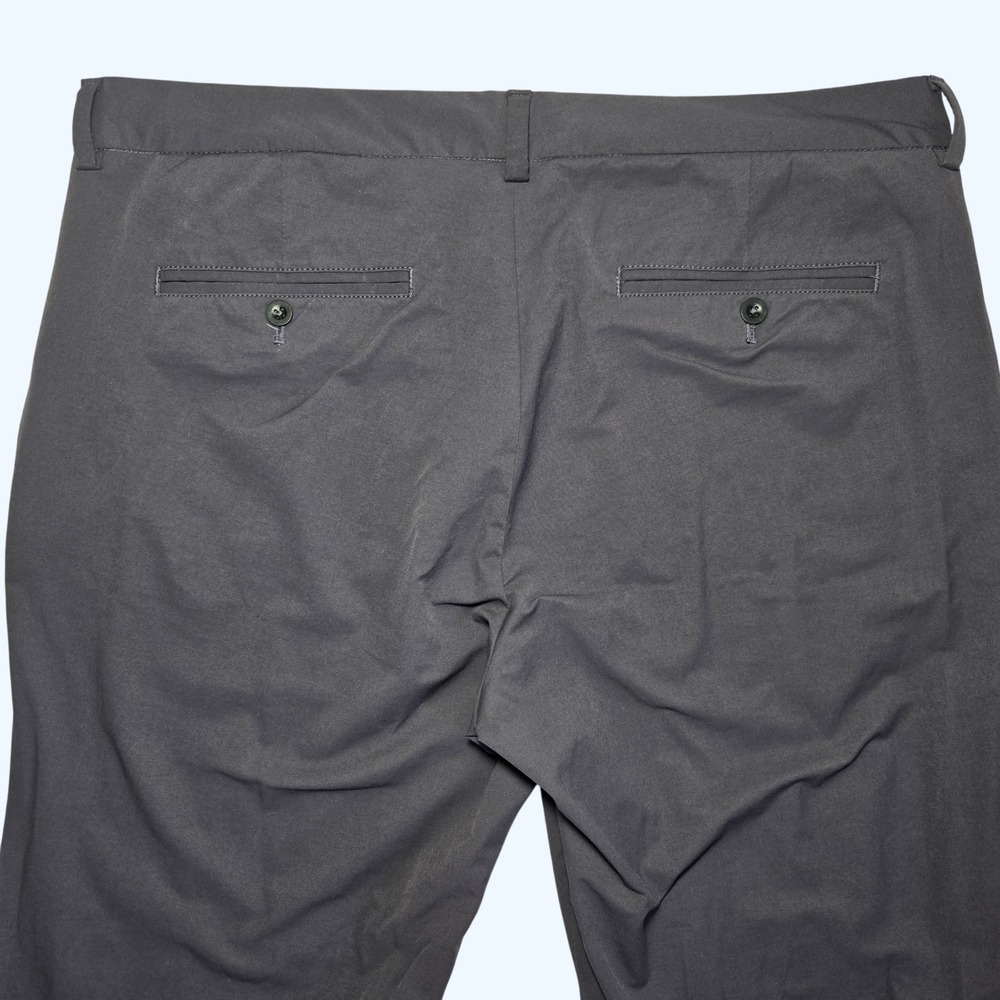 Vineyard Vines On The Go Pants Mens 36x32 Gray Performance Chino Stretch OTG - Picture 6 of 10